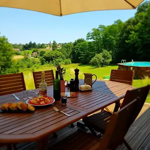  Hébergement de vacances Charmante Maison Entre Lot&dordogne Avec Piscine Privée&wifi France